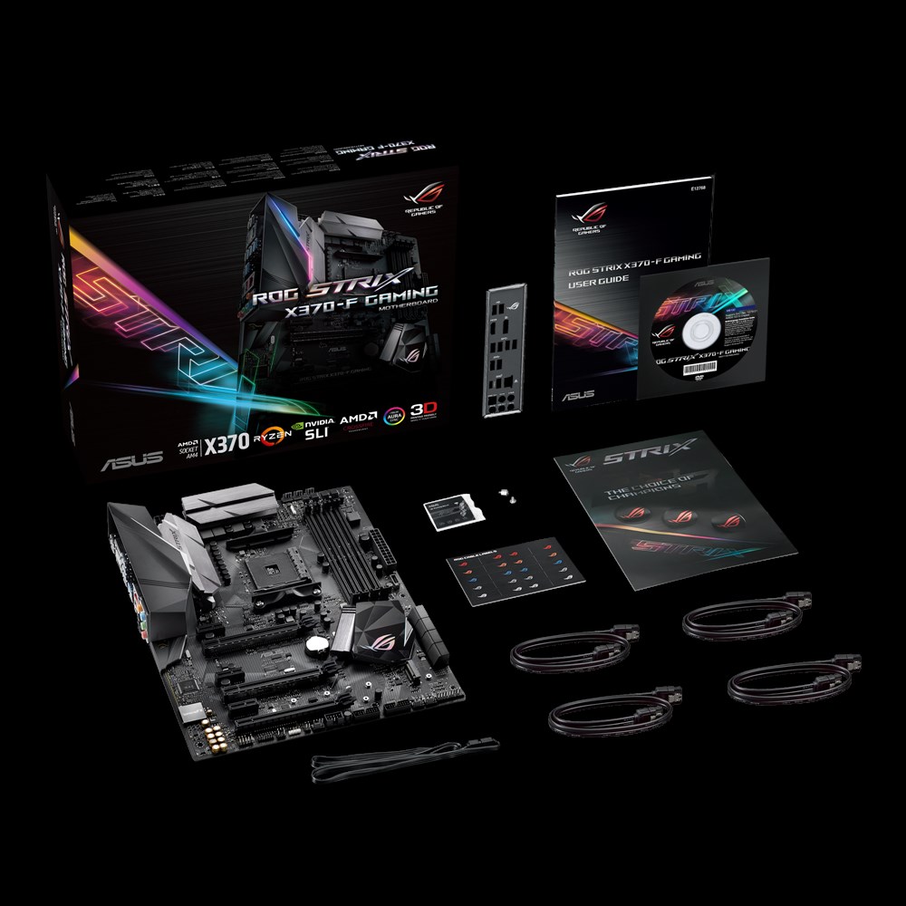 Asus ROG Strix X370 F Gaming Motherboard Specifications On